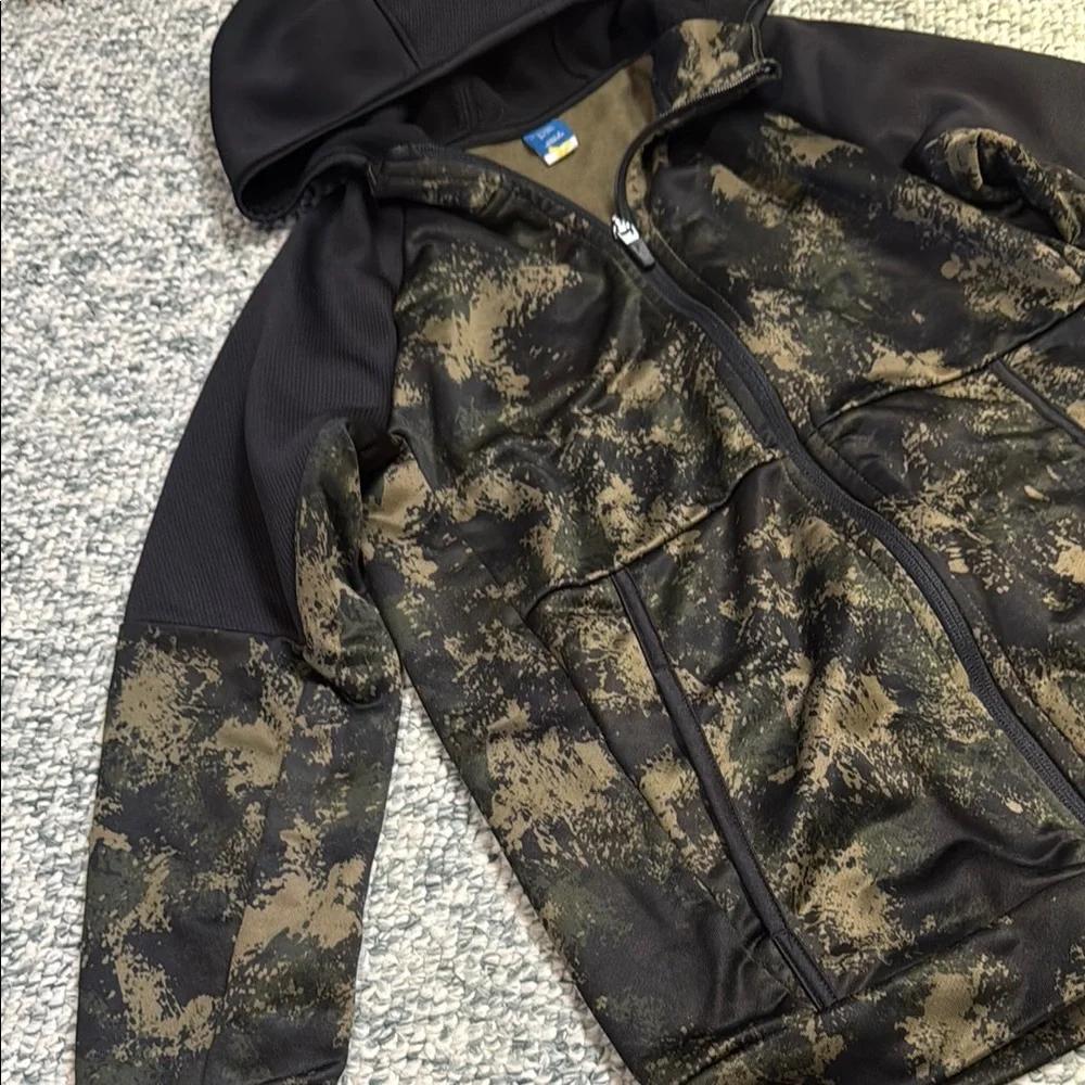 Like New Boys‎ Old Navy Techie Fleece Camo Zip Hoodie